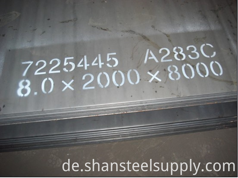 ASTM A283 Grade C Steel Plate